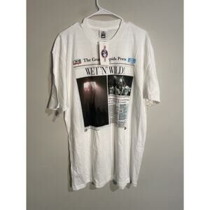 VTG 1994 Grand Rapids Press Whitecaps Wet & Wild Lee T-Shirt Mens XL‎